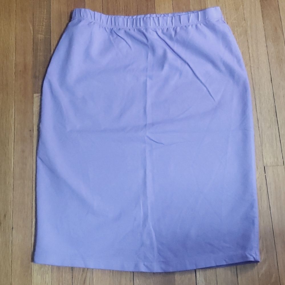Go Couture Purple Midi Skirt NWOT size medium